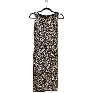 Alice + Olivia Sequined Midi Dress Size XSmall
